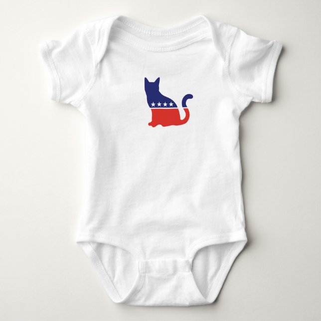 Baby Democat Romper (Front)