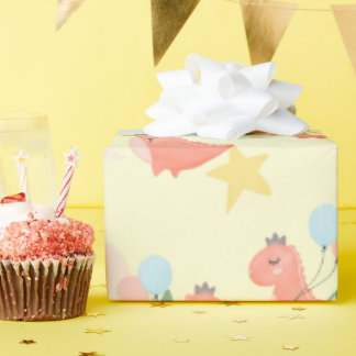 Baby Dino Gift Wrapping Paper