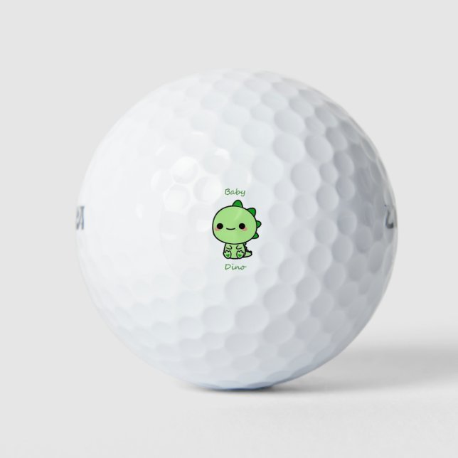 Baby Dino Golf Balls (Front)