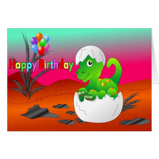 Baby dino wishes (Front Horizontal)