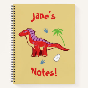 Baby Dinosaur Amargasaurus Notebook