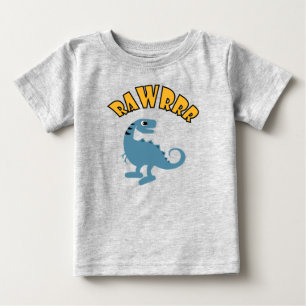 Baby Dinosaur Design - Baby Fine Jersey T-Shirt