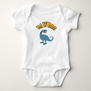 Baby Dinosaur Design - Baby Jersey Bodysuit