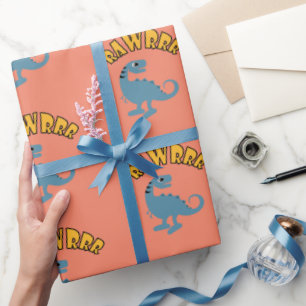 Baby Dinosaur Design - Matte Wrapping Paper