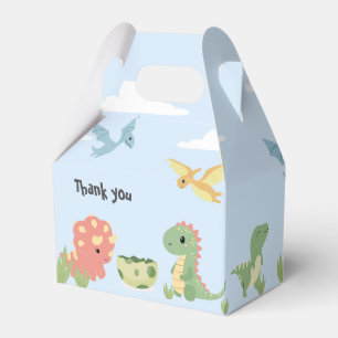 Baby dinosaur/Dinosaur eggs birthday party  Favor Box