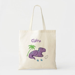 Baby Dinosaur Iguanodon Tote Bag