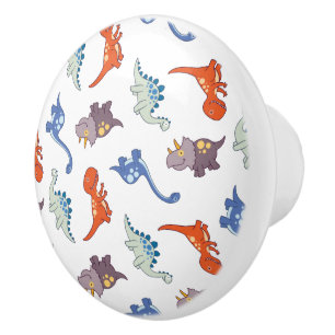 Baby Dinosaur Knob/Pull Ceramic Knob