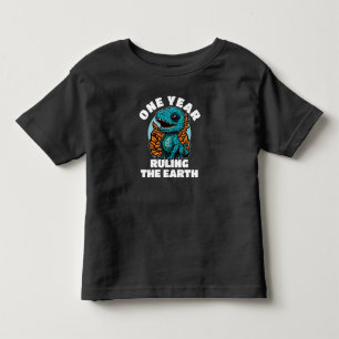 Baby Dinosaur One Year Old Birthday Toddler T-shirt