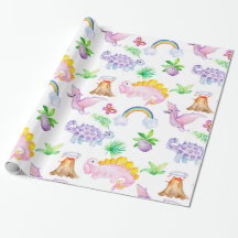 Baby Dinosaur Pastel Colours Cute