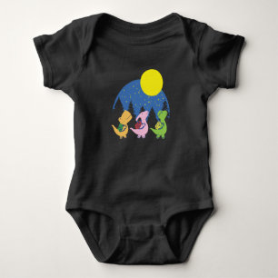 Baby Dinosaurs Back To School Bodysuit