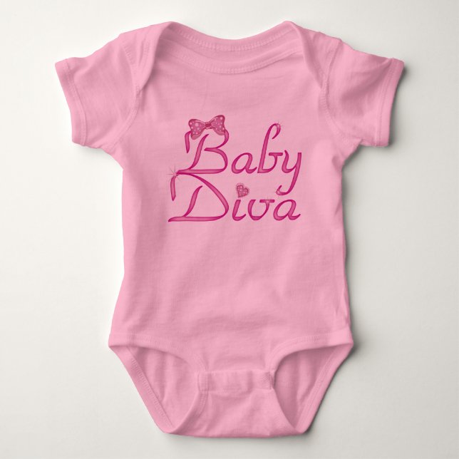 Baby Diva Bodysuit (Front)