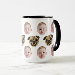 Baby Dog Husband Funny for Grandparents Birthday  Mug