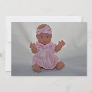 Baby Doll Invitation