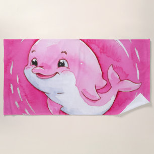 Baby Dolphin Beach Towel