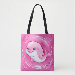 Baby Dolphin Tote Bag