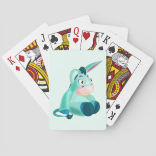 Baby Donkey Funny Playing Cards - Customizable