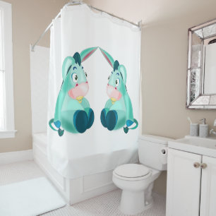 Baby Donkey Funny Shower Curtain