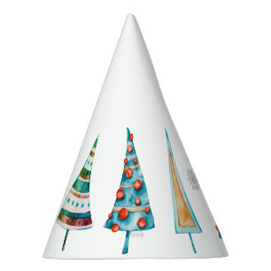 Baby Doodle Christmas Trees  Party Hat