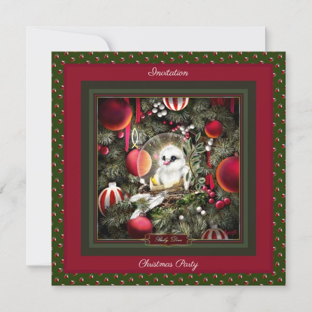 Baby Dove Save The Date (Front)