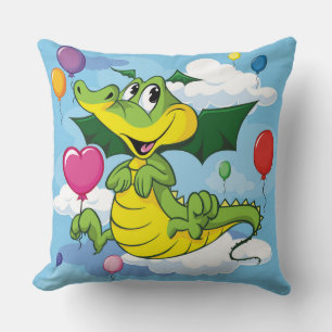 Baby Dragon Decorative Pillow