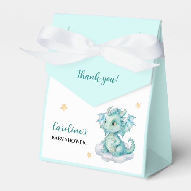Baby Dragon Favor Box (Front Side)