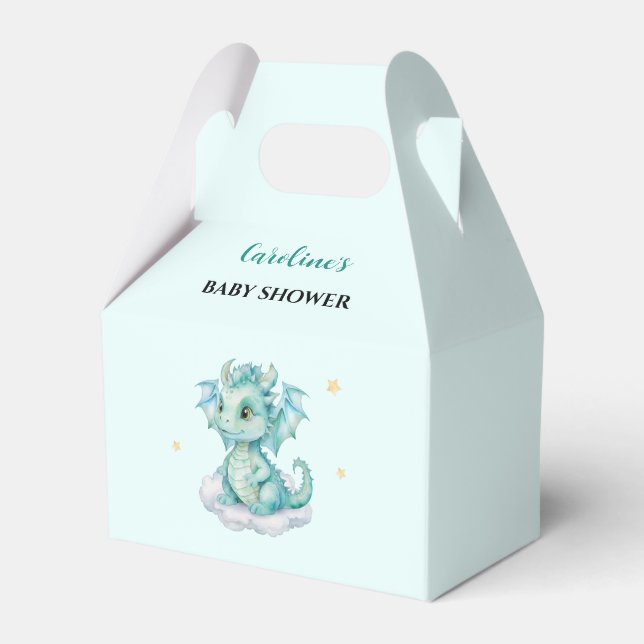 Baby Dragon Favor Box (Front Side)