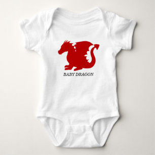 Baby Dragon Jersey Bodysuit