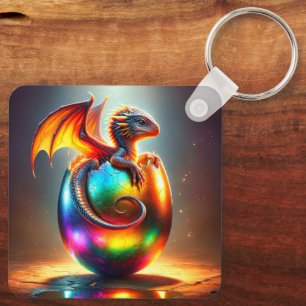 Baby Dragon Keychain