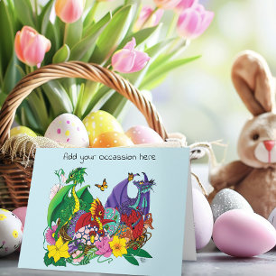 Baby Dragon Nest Fantasy Card