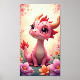 Baby Dragon Poster