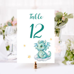 Baby Dragon Table Number