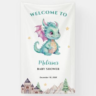 Baby Dragon Welcome Banner