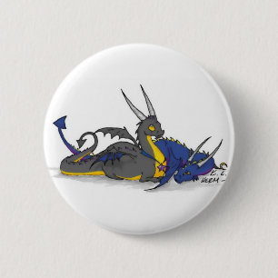 baby dragons 2 inch round button