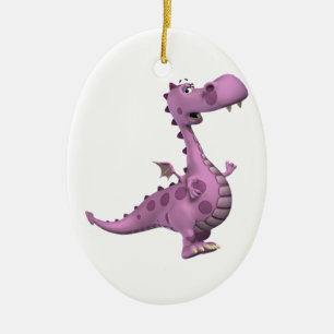 Baby Dragons: Smoky, Vl. 2 Ceramic Ornament
