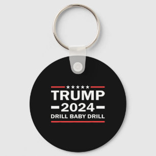 Baby Drill Donald Trump 2024 Take America Back  Keychain