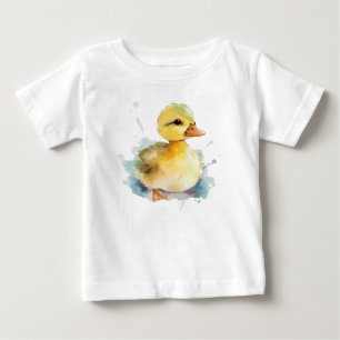 Baby Duck Watercolor T-Shirt