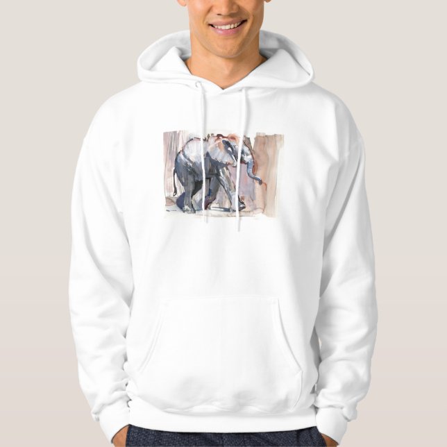 Baby elephant 2012 hoodie (Front)