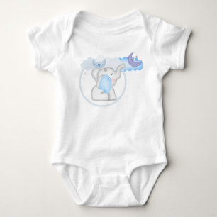 Baby Elephant Baby Bodysuit