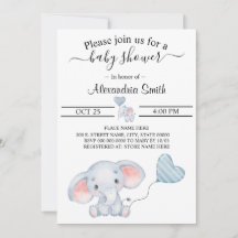Baby Elephant Baby Shower