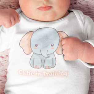 Baby elephant bodysuit