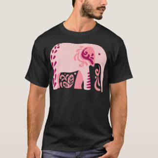 Baby Elephant Dancing Dab for Elephant Fans and Ma T-Shirt