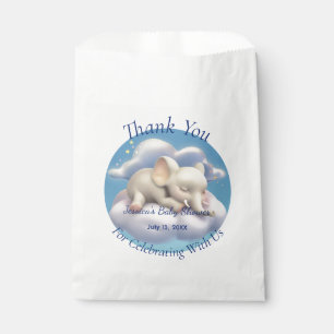 Baby Elephant In The Clouds Baby Shower Favour Bag