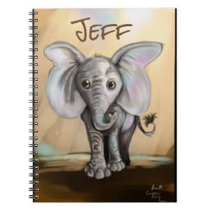 Baby Elephant Notebook