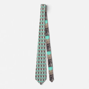 Baby Elephant Painting Tie