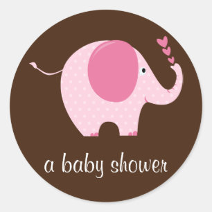 Baby Elephant Shower Seal