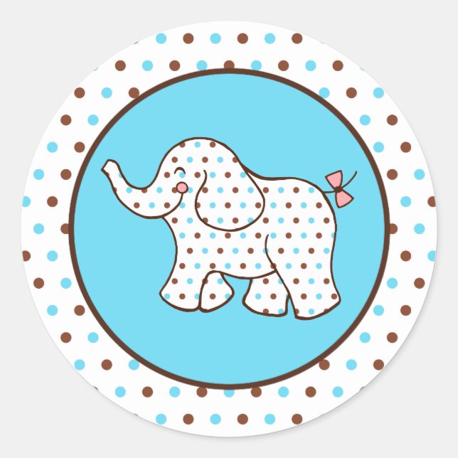 Baby Elephant Stickers (Front)