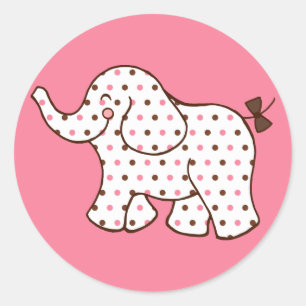 Baby Elephant Stickers