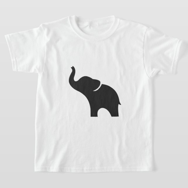 Baby Elephant  T-Shirt (Laydown)