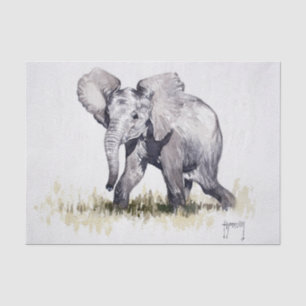 Baby Elephant Tissue Paper