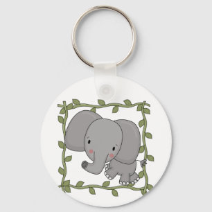 Baby Elephant Tshirts and Gifts Keychain